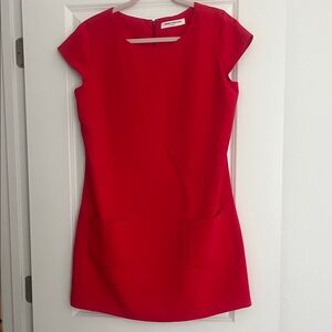 Amanda Uprichard New York Revolve Elegant Red Women's Dress Sz L